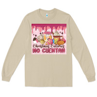 Mushroom christmas calories no cuentan Long Sleeve Tee - MaliasSmallBusiness