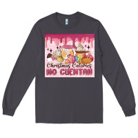 Smoke christmas calories no cuentan Long Sleeve Tee - MaliasSmallBusiness