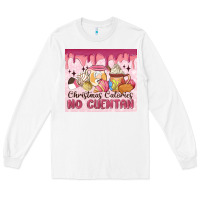 White christmas calories no cuentan Long Sleeve Tee - MaliasSmallBusiness