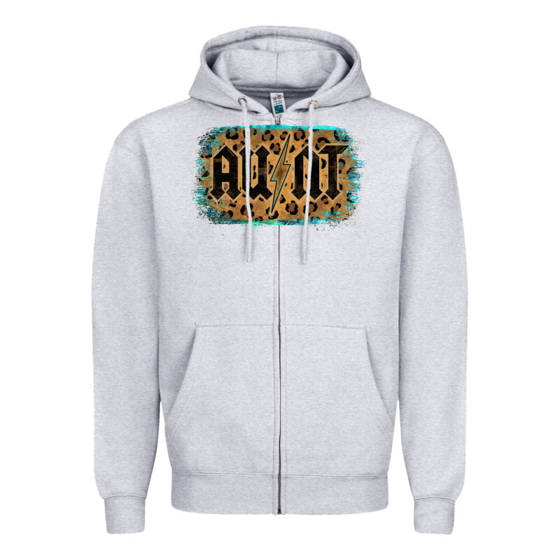 Leopard Pattern Aunt Tried Zipper Hoodie by Bettercallsaul | Teevron