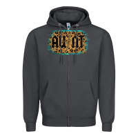 Smoke Leopard Pattern Aunt Tried Zipper Hoodie - Bettercallsaul