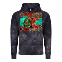 Cloud Black country boots and cowboy hat christmas Vintage Hoodie - Jasminsmagicworld