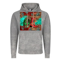 Cloud Rock country boots and cowboy hat christmas Vintage Hoodie - Jasminsmagicworld