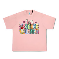 Salmon teacher bunny Urban Heavy Tee - MaliasSmallBusiness
