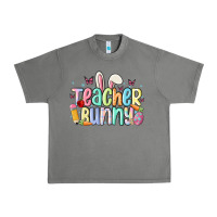 Tornado teacher bunny Urban Heavy Tee - MaliasSmallBusiness