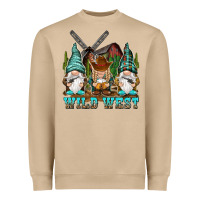 Mushroom wild west gnomies Heavyweight Sweatshirt - NancyCooperArtShop