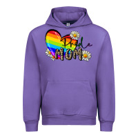Tulip Pride Mom Mother's Day Urban Hoodie - FaDigitalArtStudio