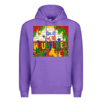 Purple do it for the culture Premium Hoodie - TumblerDesignByShophia