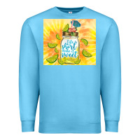 Ocean Blue life is short make it sweet Premium Sweatshirt - TumblerDesignByShophia