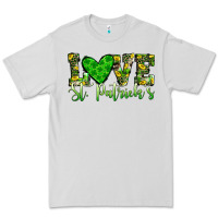Dove Grey love st patrick s heart Premium Tee - JahusDesignShop