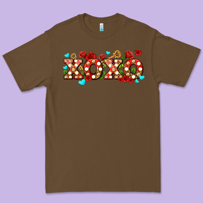 Xoxo Roses And Keys Premium Tee Designed By Adodesignshop