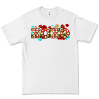 White xoxo roses and keys Premium Tee - AdoDesignShop