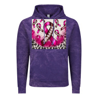 Cloud Purple breast cancer american football ribbon Vintage Hoodie - NancyCooperArtShop