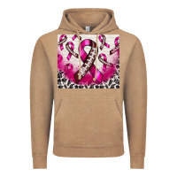 Vintage Coffee breast cancer american football ribbon Vintage Hoodie - NancyCooperArtShop
