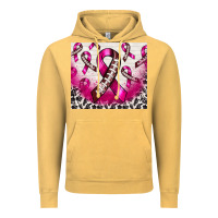 Vintage Mustard breast cancer american football ribbon Vintage Hoodie - NancyCooperArtShop