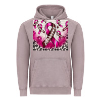 Vintage Zinc breast cancer american football ribbon Vintage Hoodie - NancyCooperArtShop