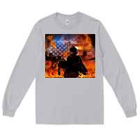 Moon Dust western firefighters Long Sleeve Tee - MaliasSmallBusiness