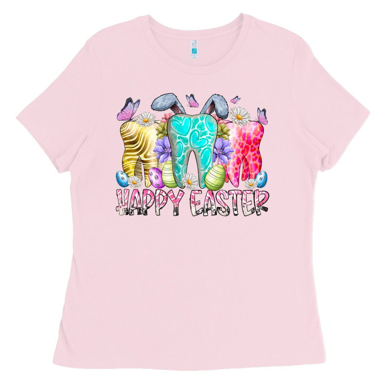 Happy Easter Tooth Ladies Tee by RacoonDesign | Teevron