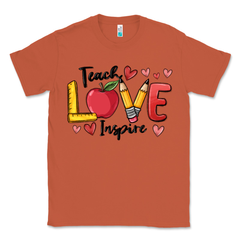 Teach Love Inspire Classic Tee by MaliasSmallBusiness | Teevron