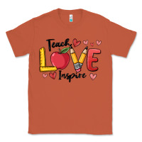 Copper teach love inspire Classic Tee - MaliasSmallBusiness