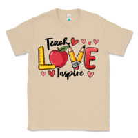 Mushroom teach love inspire Classic Tee - MaliasSmallBusiness
