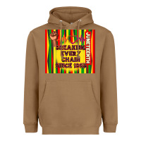 Toasted Coconut juneteenth breaking every chain since 1865 Heavyweight Hoodie - TumblerDesignByShophia