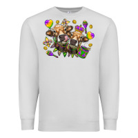 Dove Grey Mardi Gras Heifers Premium Sweatshirt - HowdyJamesFarm