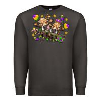 Smoke Mardi Gras Heifers Premium Sweatshirt - HowdyJamesFarm