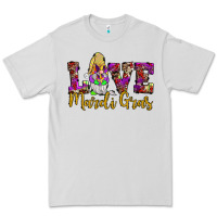 Dove Grey love mardi gras gnome Premium Tee - JahusDesignShop