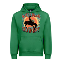 Emerald American cowboy Urban Hoodie - FaDigitalArtStudio