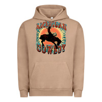 Pigment Burro American cowboy Urban Hoodie - FaDigitalArtStudio