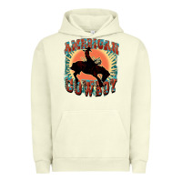 Pigment Pistachio American cowboy Urban Hoodie - FaDigitalArtStudio