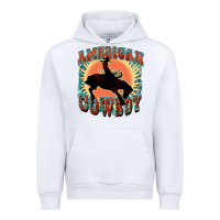 White American cowboy Urban Hoodie - FaDigitalArtStudio