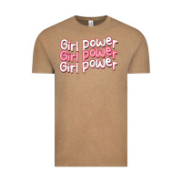 Vintage Coffee girl power Vintage Tee - MaliasSmallBusiness
