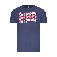Vintage Denim girl power Vintage Tee - MaliasSmallBusiness