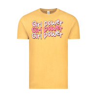 Vintage Mustard girl power Vintage Tee - MaliasSmallBusiness