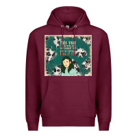 Burgundy this year i'm throwing away my bucket list and i'm Premium Hoodie - TumblerDesignByShophia