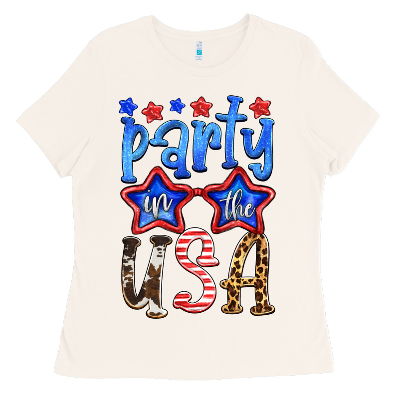 Part In The Usa Ladies Tee by HRA Design Shop | Teevron