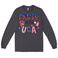 Smoke party in the usa Long Sleeve Tee - NancyCooperArtShop
