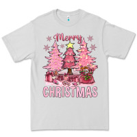 Dove Grey pink merry christmas bbs Premium Tee - BundleAndBundleShop