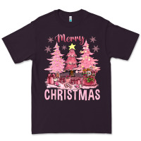 Plum pink merry christmas bbs Premium Tee - BundleAndBundleShop