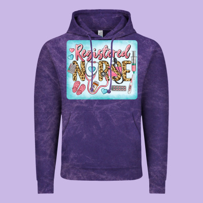 Western Registered Nurse Vintage Hoodie Designed By Lillyallendesigns