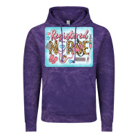 Cloud Purple Western Registered Nurse Vintage Hoodie - LillyAllenDesigns