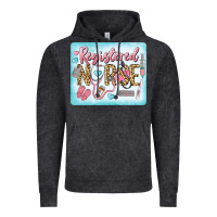 Vintage Black Western Registered Nurse Vintage Hoodie - LillyAllenDesigns