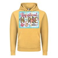 Vintage Mustard Western Registered Nurse Vintage Hoodie - LillyAllenDesigns