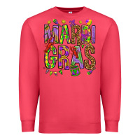 Cardinal Mardi Gras Premium Sweatshirt - HowdyJamesFarm