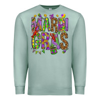 Seafoam Mardi Gras Premium Sweatshirt - HowdyJamesFarm