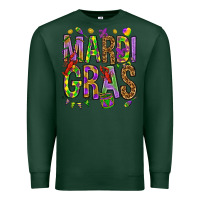 Sports Green Mardi Gras Premium Sweatshirt - HowdyJamesFarm