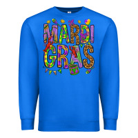 True Royal Mardi Gras Premium Sweatshirt - HowdyJamesFarm