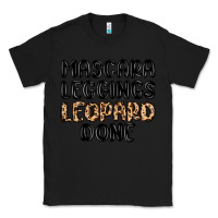 Black mascara leopard done Classic Tee - MaliasSmallBusiness